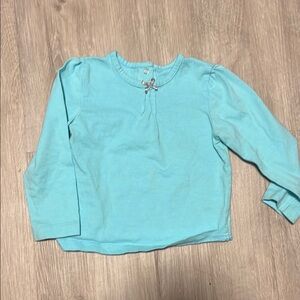 Kids Light Blue Long Sleeve Top